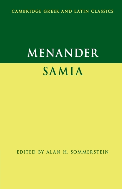 Menander: Samia (The Woman from Samos), Paperback / softback Book