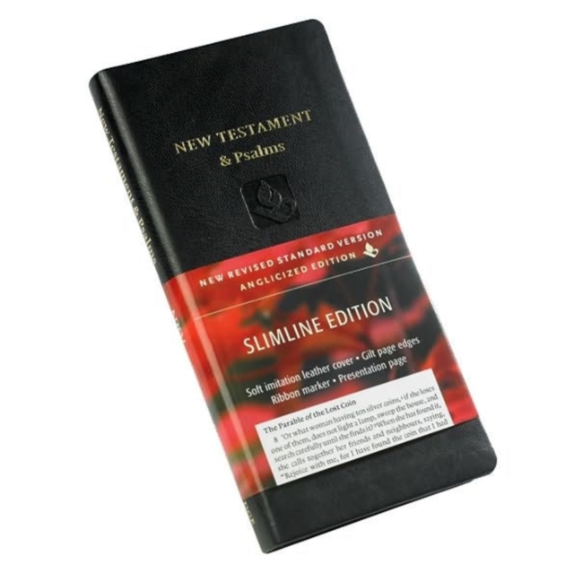 NRSV New Testament and Psalms, Black Imitation leather, NR012:NP, Leather / fine binding Book