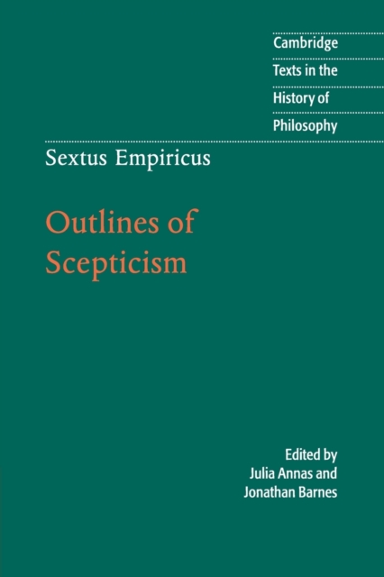 Sextus Empiricus: Outlines of Scepticism, Paperback / softback Book