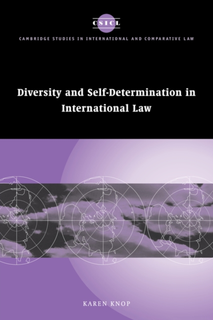 Diversity and Self-Determination in International Law, Hardback Book