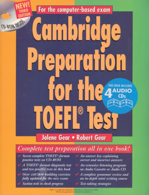 Cambridge Preparation for the TOEFL(R) Test Book/CD-ROM/audio CD, Mixed media product Book