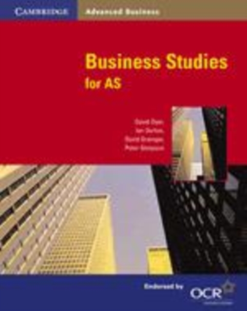 Business Studies for AS, Paperback Book