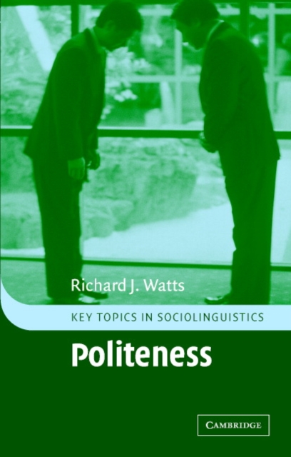 Politeness, Paperback / softback Book