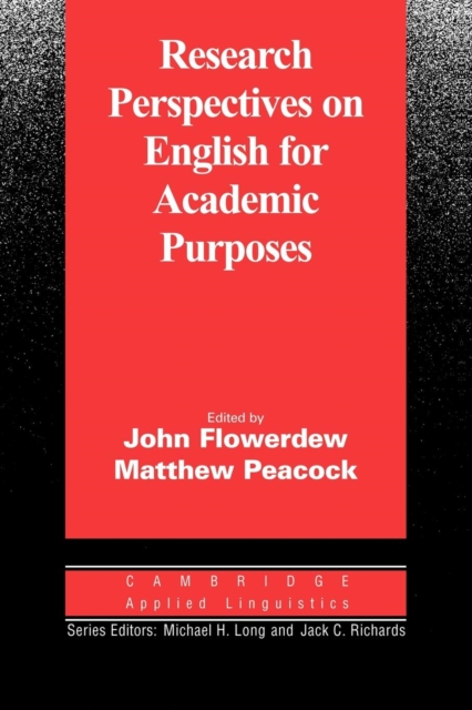 Research Perspectives on English for Academic Purposes, Paperback / softback Book