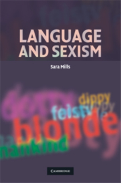 Language and Sexism, Hardback Book