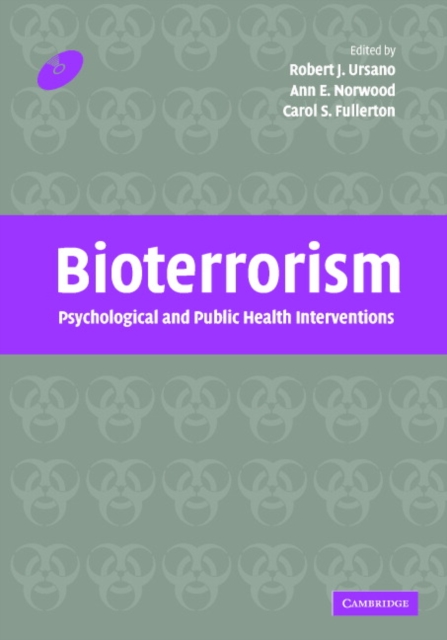 Bioterrorism with CD-ROM : Psychological and Public Health Interventions, Mixed media product Book