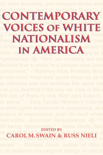 Contemporary Voices of White Nationalism in America, Hardback Book
