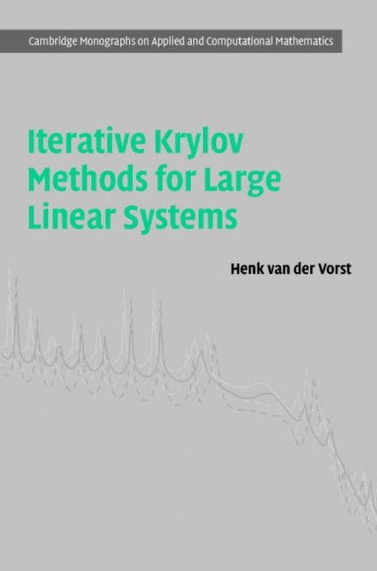 Iterative Krylov Methods for Large Linear Systems, Hardback Book