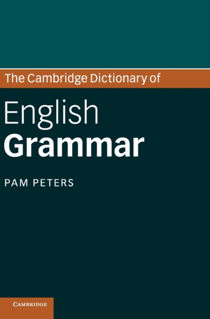 The Cambridge Dictionary of English Grammar, Hardback Book
