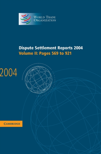 Dispute Settlement Reports 2004, Hardback Book