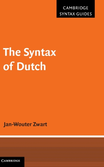 The Syntax of Dutch, Hardback Book