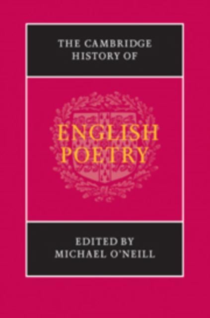 The Cambridge History of English Poetry, Hardback Book