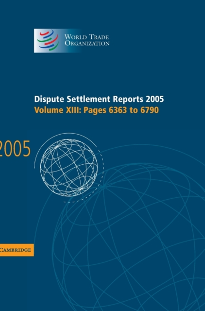 Dispute Settlement Reports 2005, Hardback Book