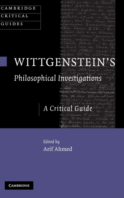 Wittgenstein's Philosophical Investigations : A Critical Guide, Hardback Book