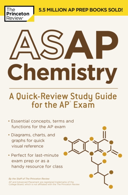 ASAP Chemistry : A Quick-Review Study Guide for the AP Exam, Paperback / softback Book