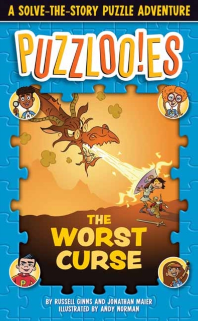 Puzzloonies! The Worst Curse : A Solve-the-Story Puzzle Adventure, Paperback / softback Book