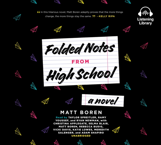 Folded Notes from High School, eAudiobook MP3 eaudioBook