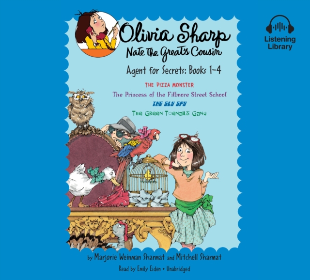 Olivia Sharp: Agent for Secrets: Books 1-4, eAudiobook MP3 eaudioBook