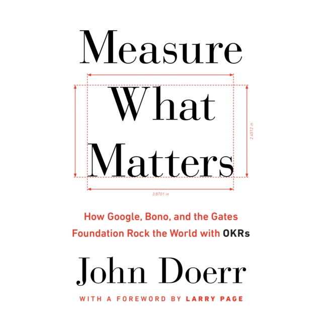 Measure What Matters, eAudiobook MP3 eaudioBook