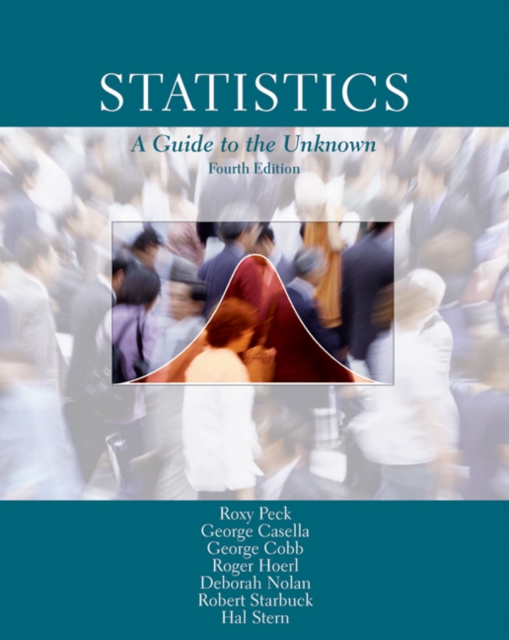 Statistics : A Guide to the Unknown, Paperback Book