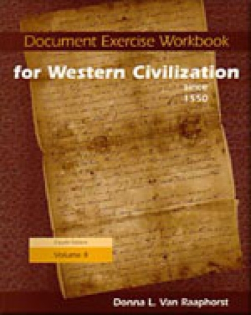 Document Exercise Workbook for Western Civilization, Volume II, Paperback / softback Book