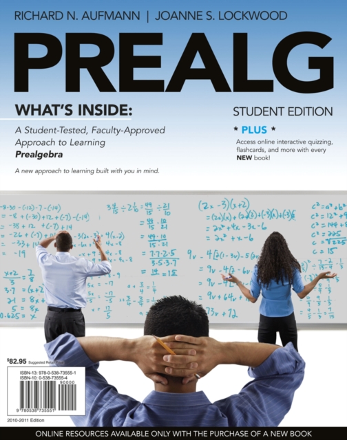 PREALG (with Review Cards and Mathematics CourseMate with eBook Printed Access Card), Mixed media product Book