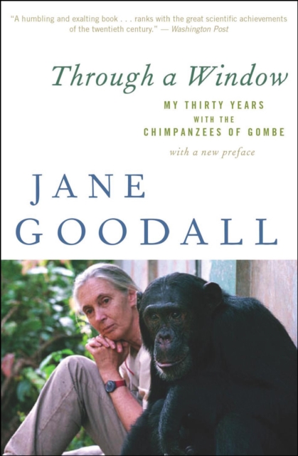 Through a Window : My Thirty Years with the Chimpanzees of Gombe, EPUB eBook