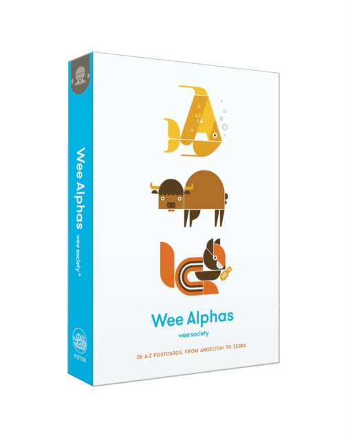 Wee Alphas : 26 A to Z Postcards, from Angelfish to Zebra, Cards Book