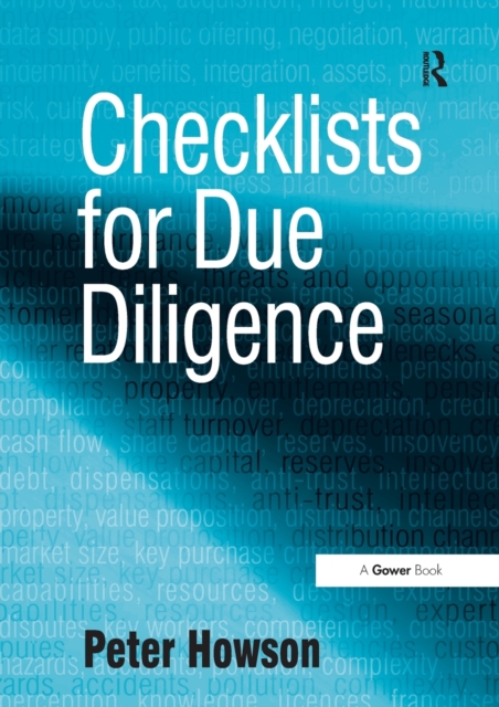 Checklists for Due Diligence, Paperback / softback Book