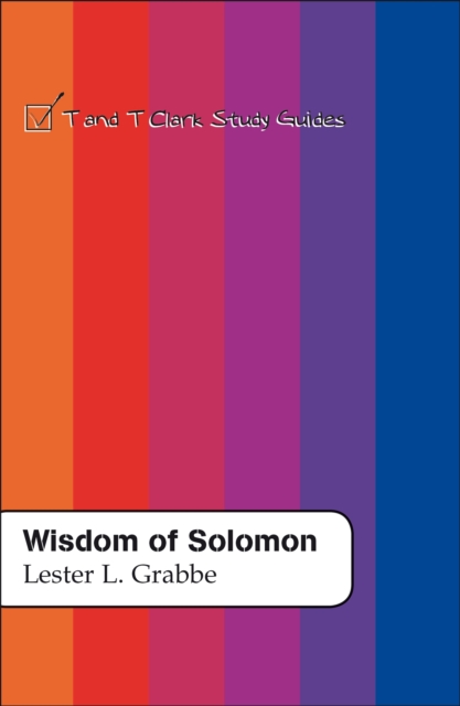 Wisdom of Solomon, PDF eBook