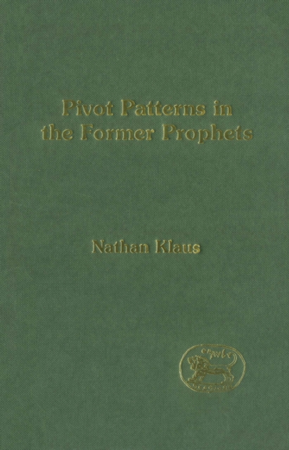 Pivot Patterns in the Former Prophets, PDF eBook