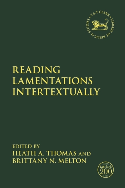 Reading Lamentations Intertextually, PDF eBook