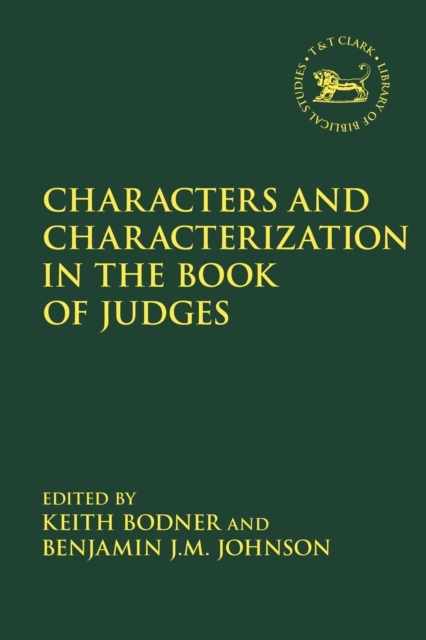 Characters and Characterization in the Book of Judges, PDF eBook
