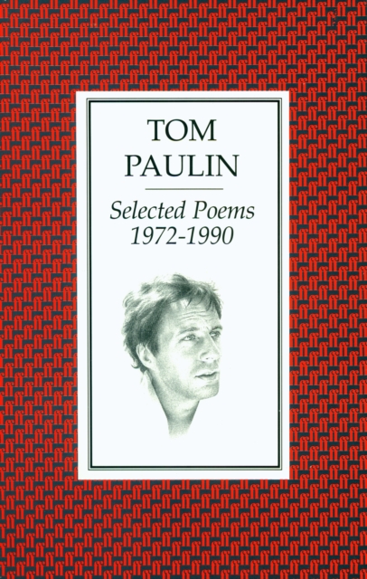 Selected Poems 1972-1990, Paperback / softback Book