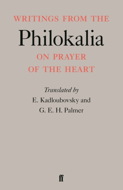 Writings from the Philokalia, Paperback / softback Book