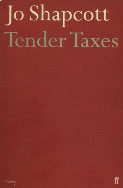Tender Taxes, Paperback / softback Book