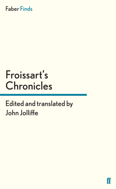 Froissart's Chronicles, EPUB eBook