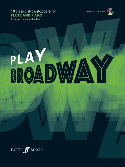 Play Broadway (Flute/ECD), Mixed media product Book