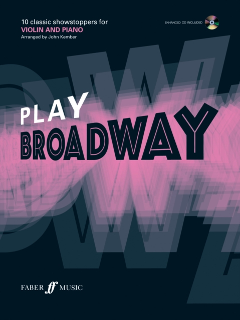 Play Broadway (Violin/ECD), Mixed media product Book