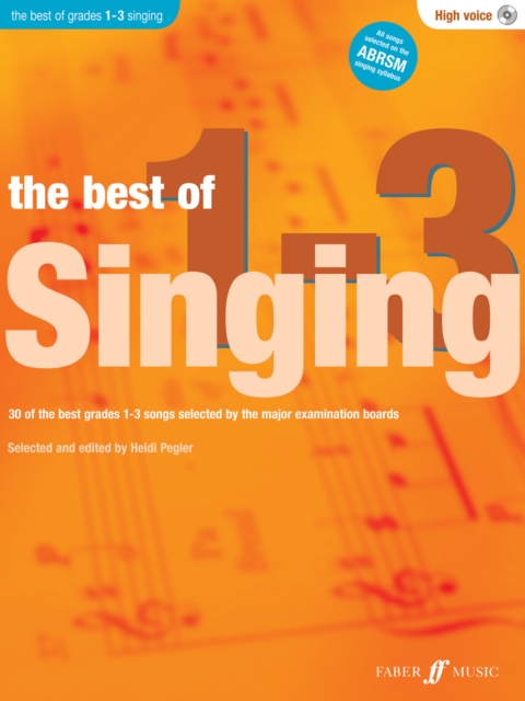 The Best Of Singing Grades 1 - 3 (High Voice), Sheet music Book