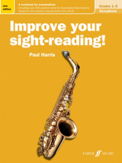 Improve your sight-reading! Saxophone Grades 1-5, Sheet music Book