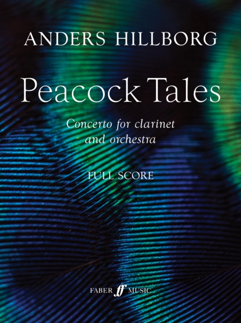 Peacock Tales (Clarinet and Orchestra Score Only), Sheet music Book