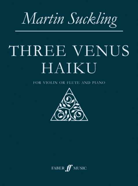 Three Venus Haiku, Sheet music Book