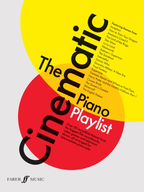 The Cinematic Piano Playlist, Sheet music Book