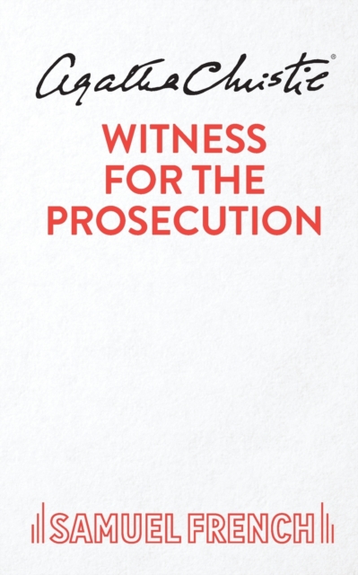 Witness for the Prosecution : Play, Paperback / softback Book