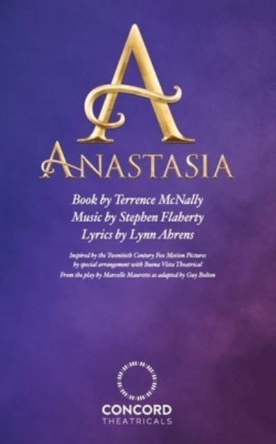Anastasia : The Musical, Paperback / softback Book