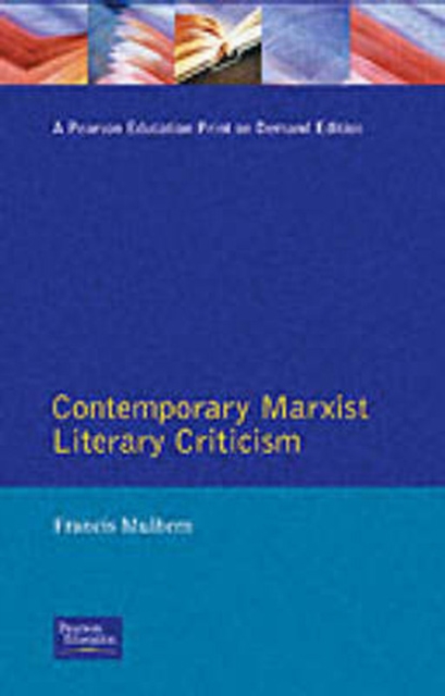 Contemporary Marxist Literary Criticism, Paperback / softback Book