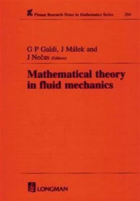 Mathematical Theory in Fluid Mechanics, Hardback Book
