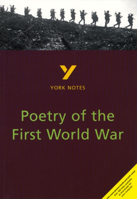 Poetry of the First World War: York Notes for GCSE, Paperback / softback Book