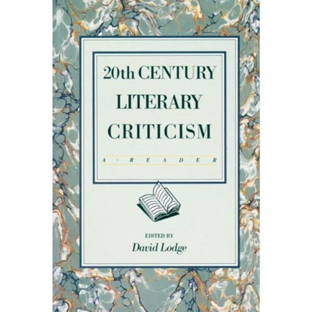 Twentieth Century Literary Criticism : A Reader, Paperback / softback Book